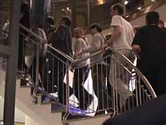 Auf dem Weg zum Kino