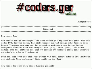 Coders.ger Magazine