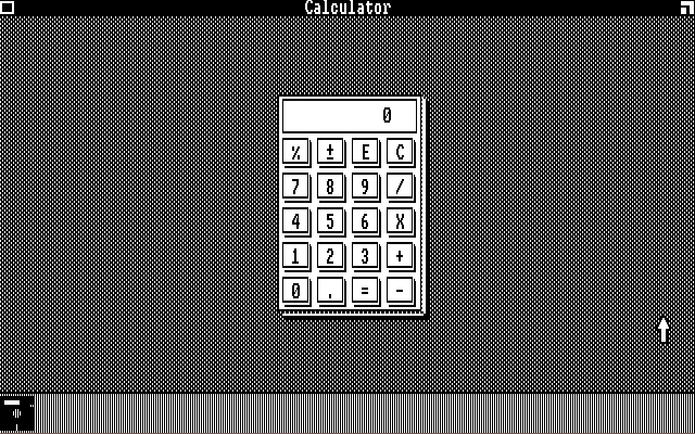 Windows 1.0 Alpha Calculator