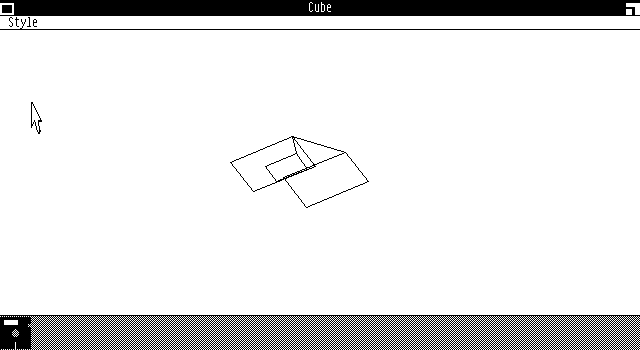 Windows 1.0 Alpha Cube