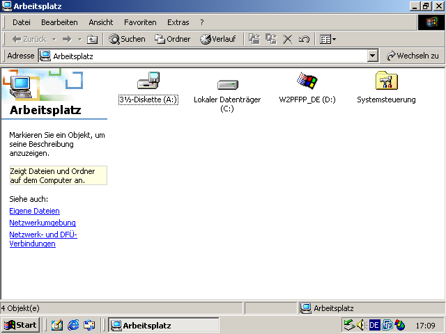 Windows 2000 Explorer