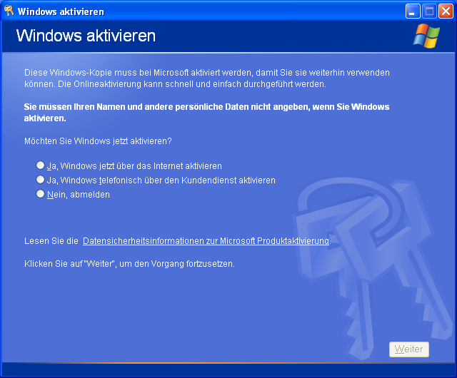 Windows Aktivieren